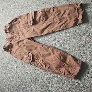 BDG Urban Outfitters Women Cargo Pants Relaxed Skate Jeans Cocoa Brown sz 30